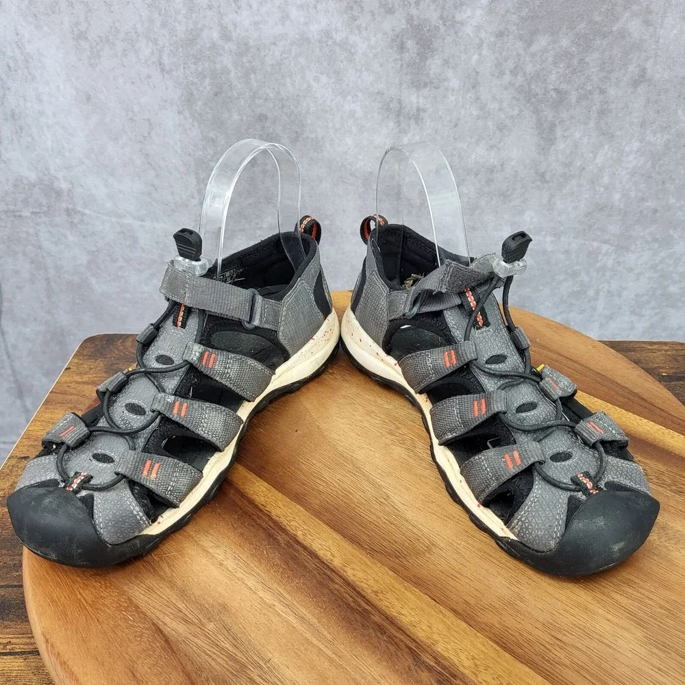 Keen Newport H2 Sandals Boys 5 Gray Closed Toe Hiking Water Shoes‎ Sport Outdoor